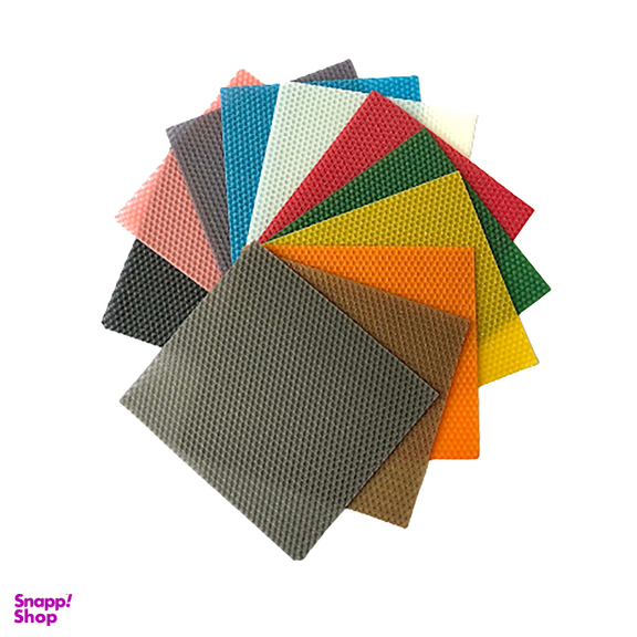 شمع موم ورقه‌ای مدل زنبور عسل مجموعه 11 عددی