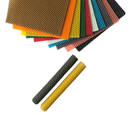 شمع موم ورقه‌ای مدل زنبور عسل مجموعه 11 عددی