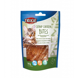 تشویقی گربه تریکسی (Trixie) با طعم مرغ و کتنیپ وزن 50 گرم