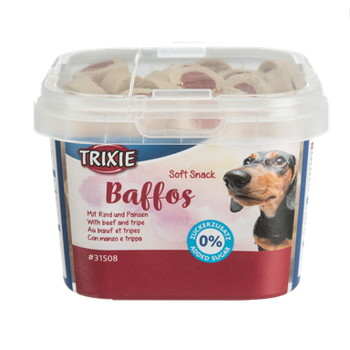 تشویقی نرم سگ تریکسی (Trixie) با طعم گوشت و سیرابی وزن 100 گرم