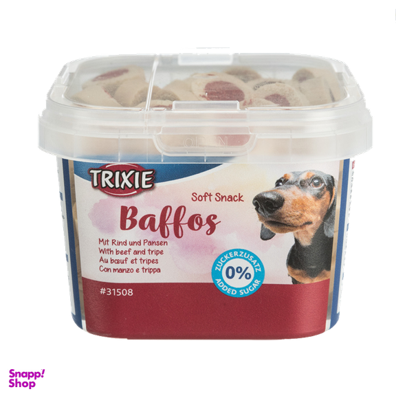 تشویقی نرم سگ تریکسی (Trixie) با طعم گوشت و سیرابی وزن 100 گرم