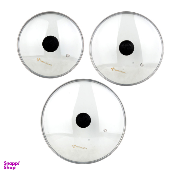 در قابلمه و ماهیتابه مدل M282420 مجموعه 3 عددی رنگ بی رنگ