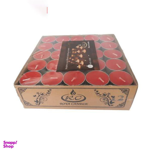 شمع وارمر رویا کندل مدل CVR1 بسته 100 عددی رنگ مشکی
