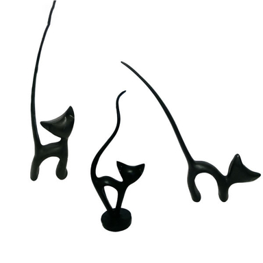 مجسمه طرح گربه مجموعه ۳ عددی