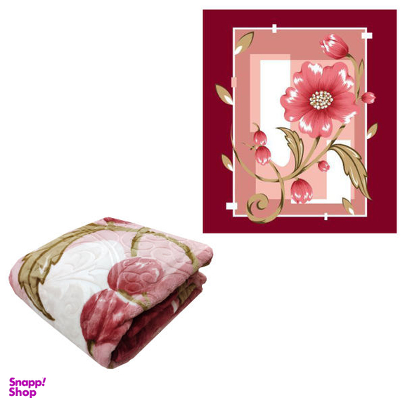 پتو گلبافت کد 217 سایز 160x220 سانتی متر