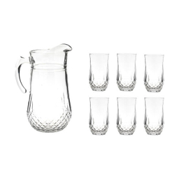 ست پارچ و لیوان 7 پارچه نوری تازه (Noritazeh) مدل 242102W سری اپرا
