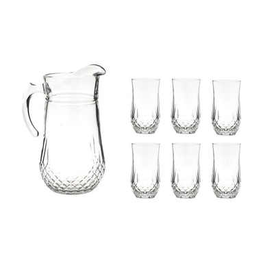 ست پارچ و لیوان 7 پارچه نوری تازه (Noritazeh) مدل 242102W سری اپرا