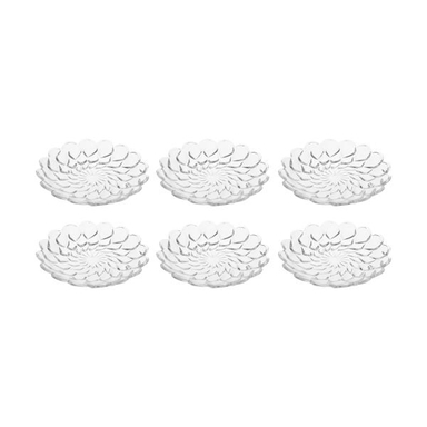 پیش دستی شیشه و بلور اصفهان (Esfahan Glass) مدل فلورانس کد 817 بسته 6 عددی