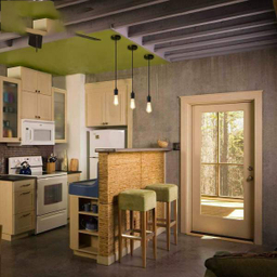 چراغ آویز لوستر ماد کد 4K مجموعه 4 عددی