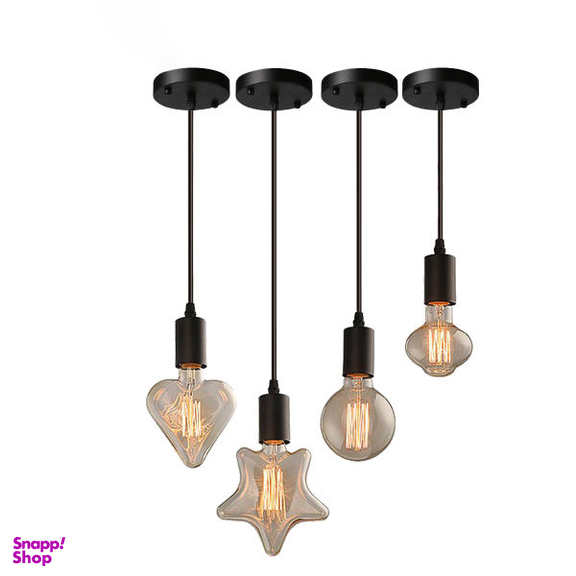 چراغ آویز لوستر ماد کد 4K مجموعه 4 عددی