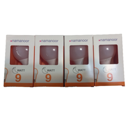 لامپ 9 وات نمانور (Namanoor) بسته چهار عددی