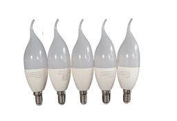 لامپ ال ای دی 7 وات نمانور کد 001 پایه E14 بسته 5 عددی