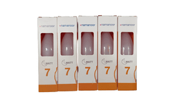 لامپ ال ای دی 7 وات نمانور کد 001 پایه E14 بسته 5 عددی