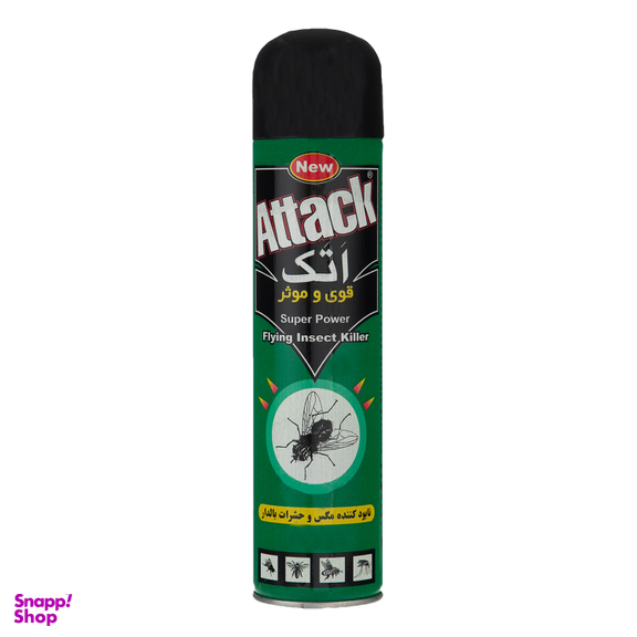 اسپری حشره کش اتک مدل سبز-Green حجم 400 میلی لیتر