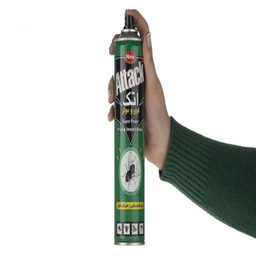 اسپری حشره کش اتک مدل سبز-Green حجم 400 میلی لیتر