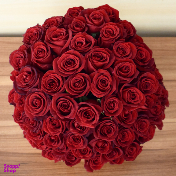 باکس گل رز هلندی گل آنلاین مدل 001