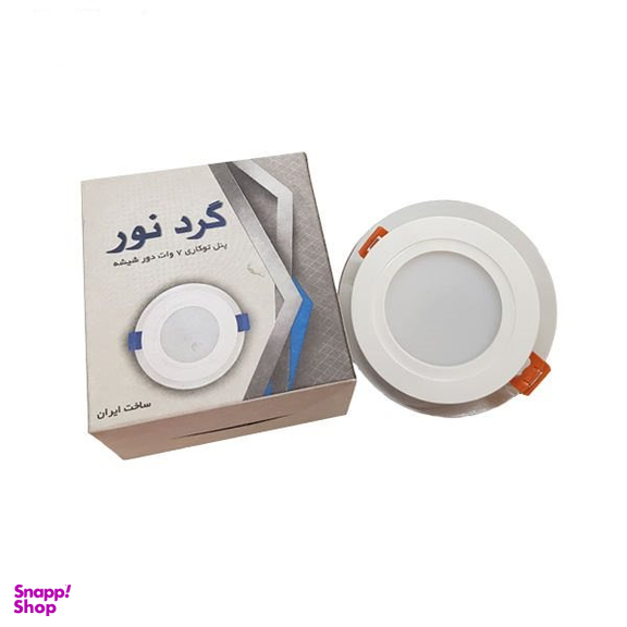 پنل ال ای دی 7 وات گرد نور (Gerd Noor) مدل SH11 بسته 2 عددی