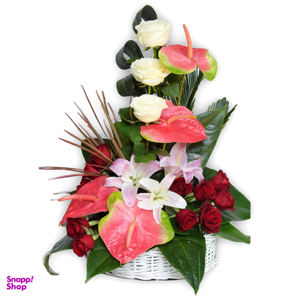 سبد گل گل آنلاین کد 033