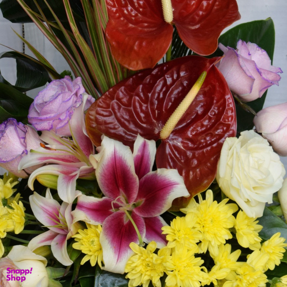 سبد گل گل آنلاین کد 034