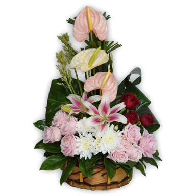 سبد گل گل آنلاین کد 035