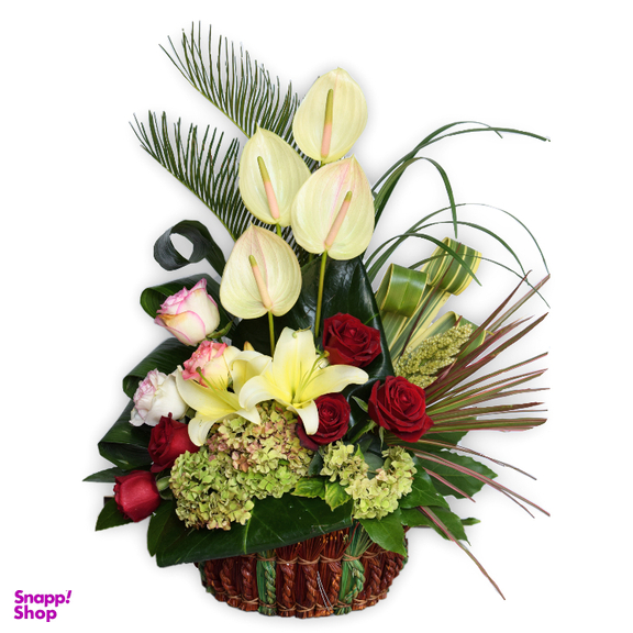 سبد گل گل آنلاین کد 036