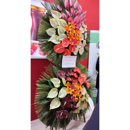 تاج گل گل آنلاین (Golonline) مدل دو طبقه کد 048