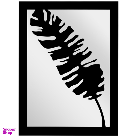 تابلو آینه الف مدل برگ کد B3