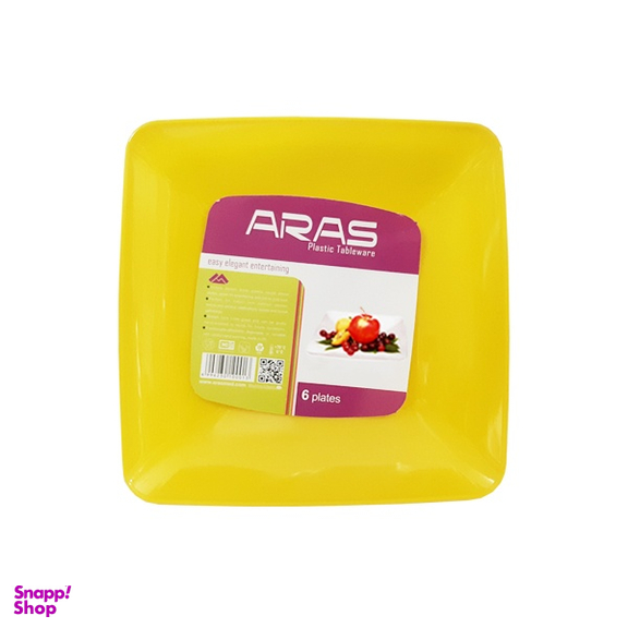 پیش دستی یکبار مصرف ارس کد A08 بسته 6 عددی