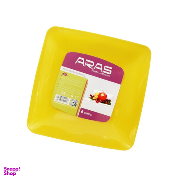 پیش دستی یکبار مصرف ارس کد A08 بسته 6 عددی