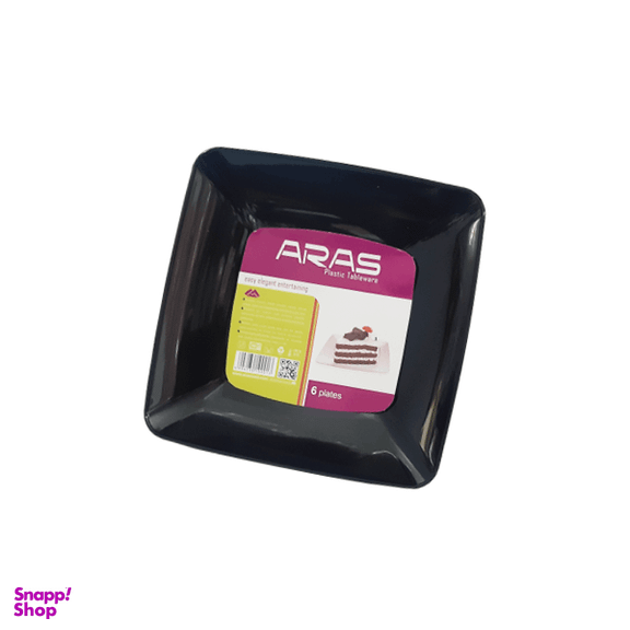 پیش دستی یکبار مصرف ارس کد A06 بسته 6 عددی