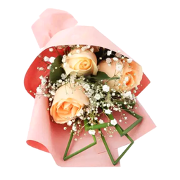 دسته گل طبیعی گل بازار مدل نور عشق