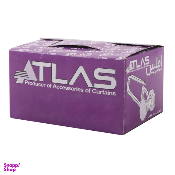 گیره پرده اطلس (Atlas) مدل AT-100 بسته 100 عددی