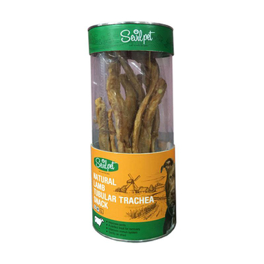 غذای تشویقی سگ سویل پت (Sevil Pet) مدل Lamb Tubular Trachea وزن 100 گرم
