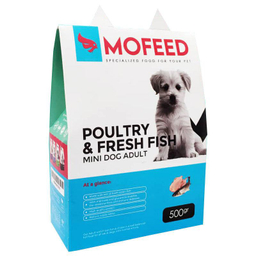 غذای خشک سگ مفید مدل مینی ادالت Poultry & Fish وزن 500 گرم