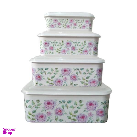 ظرف نگهدارنده فرش کیپس (Fresh Keeps) مدل BPA Free مجموعه 4 عددی