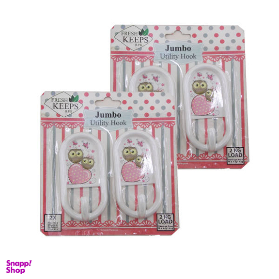 آویز حوله فرش کیپس (Fresh Keeps) کد 2040 بسته 4 عددی