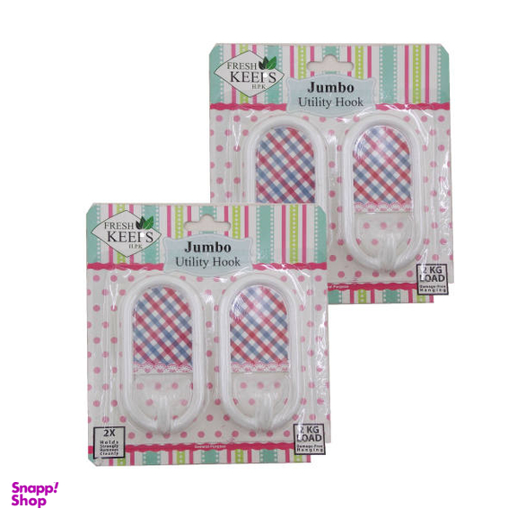 آویز حوله فرش کیپس (Fresh Keeps) کد 2080 بسته 4 عددی