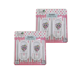 آویز حوله فرش کیپس (Fresh Keeps) کد 3000 بسته 4 عددی