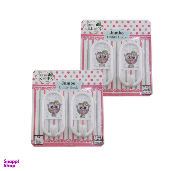 آویز حوله فرش کیپس (Fresh Keeps) کد 3000 بسته 4 عددی