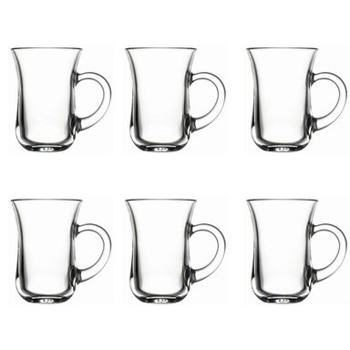 استکان چایخوری مدل لینا بسته 6 عددی