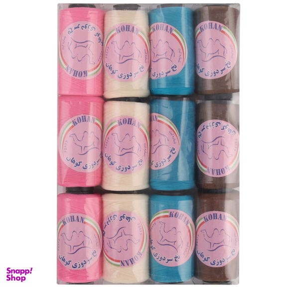 نخ سردوز کوهان مدل کمل کد 109262 مجموعه 12 عددی