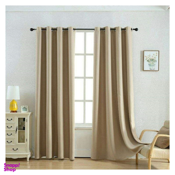 پرده کوکو جم مدل H121 سایز 280*150 سانتی متر بسته 2 عددی