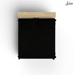 سرویس ملحفه کوکو جم مدل تترون ساده دو نفره 3 تکه