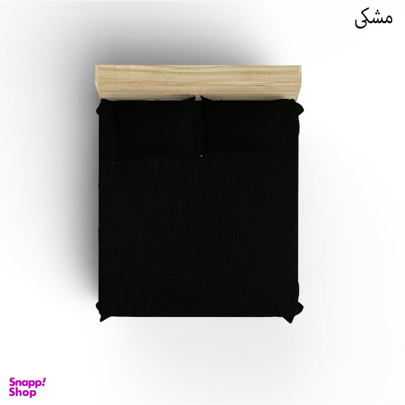 سرویس ملحفه کوکو جم مدل تترون ساده دو نفره 3 تکه