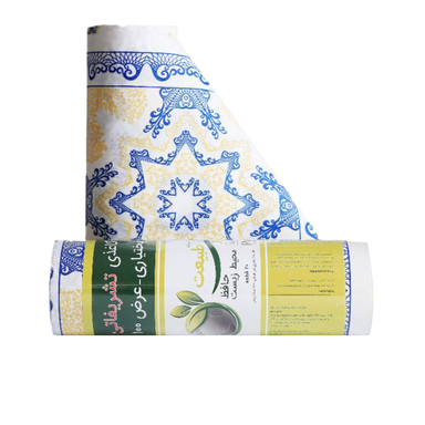 سفره یکبار مصرف کاغذی طبیعت (Tabiat) مدل بختیاری رول 10 متری