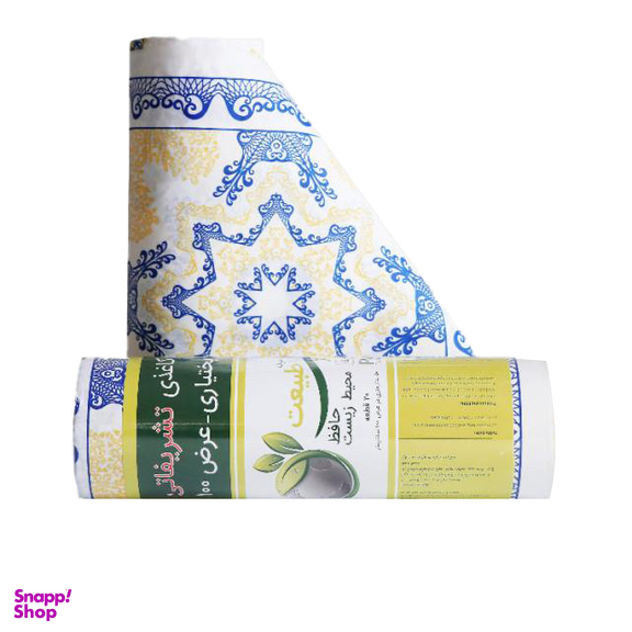 سفره یکبار مصرف کاغذی طبیعت (Tabiat) مدل بختیاری رول 10 متری