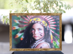 قاب عکس بکلیت مدل دیواری 30x40-1022