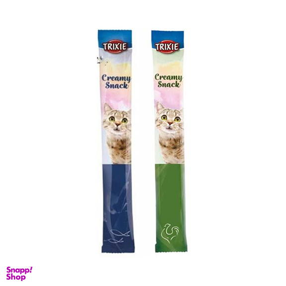 بستنی گربه تریکسی مدل Creamy Snack وزن 90 گرم