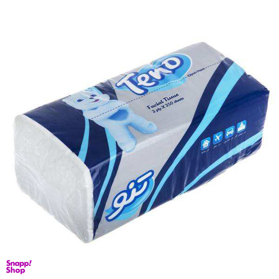 دستمال کاغذی 250 برگ تنو مدل 009 بسته 8 عددی