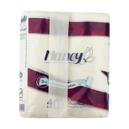 دستمال حوله کاغذی نانسی (Nancy) بسته 4 عددی